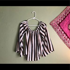 Off the shoulder top